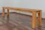 Panca in faggio massello 200 x 33 cm | Design moderno | Stabile e durevole | Colore naturale