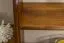 Mensola a muro in pino massello color rovere 021 - 75 x 150 x 20 cm (h x l x p)