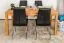 Tavolo da pranzo in faggio massello oliato | 160 x 90 cm | Design moderno e robusto