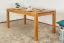 Tavolo da pranzo in faggio massello oliato | 160 x 90 cm | Design moderno e robusto