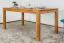 Tavolo da pranzo in faggio massello oliato | 160 x 90 cm | Design moderno e robusto