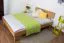 Letto futon in rovere massello oliato | Design moderno | 120 x 200 cm | Wooden Nature 02
