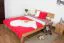 Letto futon in rovere massello oliato 140 x 200 cm | Design moderno | Massima stabilità