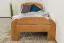 Letto singolo "Wooden Nature" 140, faggio massiccio, naturale - 90 x 200 cm (l x l)