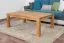 Tavolino "Wooden Nature" 419 in rovere massello | Design moderno | 45 x 120 x 80 cm