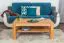 Tavolino "Wooden Nature" 422 | Faggio massello naturale | 105 x 65 x 45 cm | Design moderno e stabile