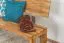 Panca in rovere massello "Wooden Nature" 135 | 140 x 35 cm | Design moderno e naturale