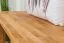Panca in faggio massello 140 x 33 cm | Stile moderno | Robusta e durevole | Facile da montare