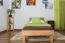 Letto futon in faggio massello oliato 90 x 200 cm | Design moderno | Alta stabilità | Facile da abbinare