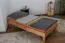 Letto futon in faggio massello oliato | 90 x 200 cm | Design moderno e robusto