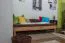 Letto futon in faggio massello oliato | 90 x 200 cm | Design moderno e robusto