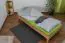 Letto futon in faggio massello oliato | 90 x 200 cm | Design moderno e robusto