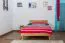 Letto futon in faggio massello oliato | Design moderno | 120 x 200 cm | Struttura robusta