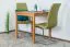 Tavolo pranzo "Wooden Nature" 118 | Faggio massello oliato | 70 x 70 cm | Design naturale