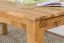 Tavolo pranzo in rovere massello oliato 180 x 90 cm | Wooden Nature 418 | Design moderno e naturale