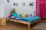 Letto futon in faggio massello oliato 180 x 200 cm | Design moderno | Alta stabilità | Lavorazione artigianale