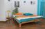 Letto futon in faggio massello oliato 180 x 200 cm | Design moderno | Alta stabilità | Lavorazione artigianale