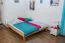 Letto futon in faggio massello oliato 180 x 200 cm | Design moderno | Alta stabilità | Lavorazione artigianale