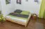 Letto futon in faggio massello oliato 180 x 200 cm | Design moderno | Alta stabilità | Lavorazione artigianale