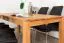 Tavolo pranzo Wooden Nature 418 | Faggio massello oliato | 180 x 90 cm | Design moderno
