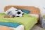 Letto matrimoniale "Wooden Nature" 140, faggio massello, naturale, incl. rete a doghe - 160 x 200 cm (l x l)