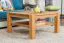 Tavolino da salotto 80 x 80 x 45 cm | Faggio massello naturale | Design moderno | Wooden Nature 421