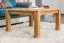 Tavolino in rovere massello naturale | 80 x 80 x 45 cm | Design moderno e artigianalità