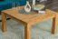 Tavolino in faggio massello "Wooden Nature" 419 | 80 x 80 x 45 cm | Design moderno e stabile