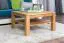 Tavolino in rovere massello "Wooden Nature" 420 | 80 x 80 x 45 cm | Design moderno e artigianalità