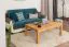 Tavolino Wooden Nature 419 | Faggio massello | 120 x 80 x 45 cm | Design moderno | Stabile e resistente