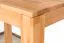 Tavolino alto in faggio massello | 120 x 80 cm | Design moderno e stabile | Wooden Nature 119