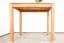 Tavolino alto in faggio massello | 120 x 80 cm | Design moderno e stabile | Wooden Nature 119