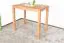 Tavolino alto in faggio massello | 120 x 80 cm | Design moderno e stabile | Wooden Nature 119