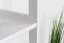 Scaffale pino massello laccato bianco Junco 56C | 125 x 60 x 30 cm | Design moderno | Ampia capacità