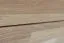 Letto una piazza e mezza "Wooden Nature" 01, rovere massello, oliato - 120 x 200 cm (l x l)