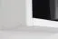 Mensola a muro in pino massello laccato bianco Junco 283B | Design moderno | 25 x 25 x 12 cm