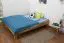 Letto futon in rovere massello oliato 160 x 200 cm | Design moderno | Stabilità eccellente | Facile da montare