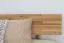 Letto futon matrimoniale in rovere massello oliato | Design moderno | 180 x 200 cm | Wooden Nature 01