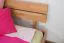 Letto futon in faggio massello oliato | Design moderno | 140 x 200 cm | Wooden Nature 03