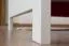 Letto singolo 68, pino massello, bianco, incl. rete a doghe - 90 x 200 cm
