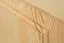 Armadio 001 in pino massiccio naturale | 190 x 80 x 60 cm | Design moderno e compatto