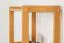 Scaffale in pino massello color ontano Junco 56C | 125 x 60 x 30 cm | Design moderno e robusto