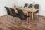 Tavolo allungabile Wooden Nature 113 | Faggio massello oliato | 40 x 70 cm | Design moderno
