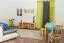 Mobile porta TV in pino massiccio naturale "004" | Design moderno | 55 x 156 x 47 cm | 2 passacavi