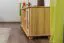 Mobile porta TV in pino massiccio naturale "004" | Design moderno | 55 x 156 x 47 cm | 2 passacavi