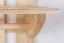 Appendiabiti in pino massello naturale Junco 349 | 100 x 50 x 33 cm | Design moderno e compatto