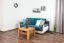 Tavolino "Wooden Nature" 420 | Faggio massello naturale | 45 x 65 x 65 cm | Design moderno | Stabile e resistente
