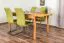 Tavolo da pranzo in faggio massello oliato | Estendibile 140-180 x 90 cm | Design naturale e moderno