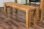 Panca in rovere massello | Design moderno | 140 x 33 cm | Finitura naturale