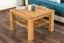 Tavolino salotto in rovere massello "Wooden Nature" 420 | 65 x 65 x 45 cm | Design moderno | Colore naturale